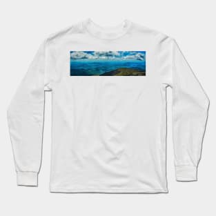 View of White Mountains from Mount Washington Long Sleeve T-Shirt